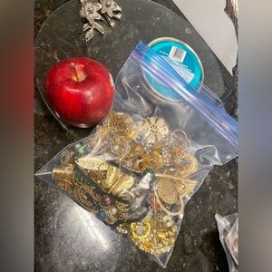 Assorted Gold Jewelry Collection for crafts or wearables